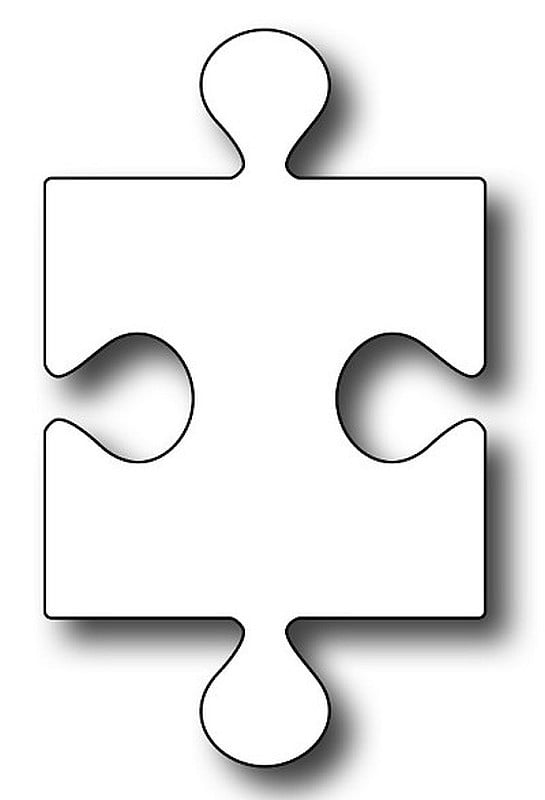 Laser Cut Puzzle Template Vectorealism