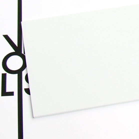 Lastra in Metacrilato Acrilico Bianco 3mm A4 Foglio di Plastica