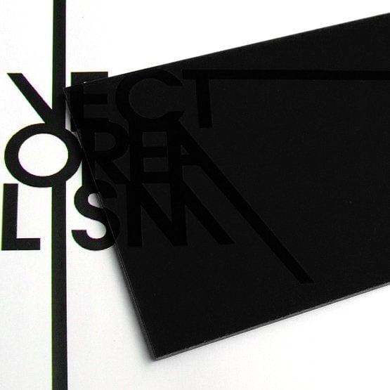 Plaque Écono en et Acrylique Noir superposé d'un Acrylique Clair gravure  laser 8 x 10 x 3/4 - Jobox Media